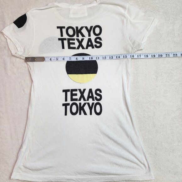 FreeCity Tokyo Texas White Short Sleeve Shirt (S) - Picture 6 of 6
